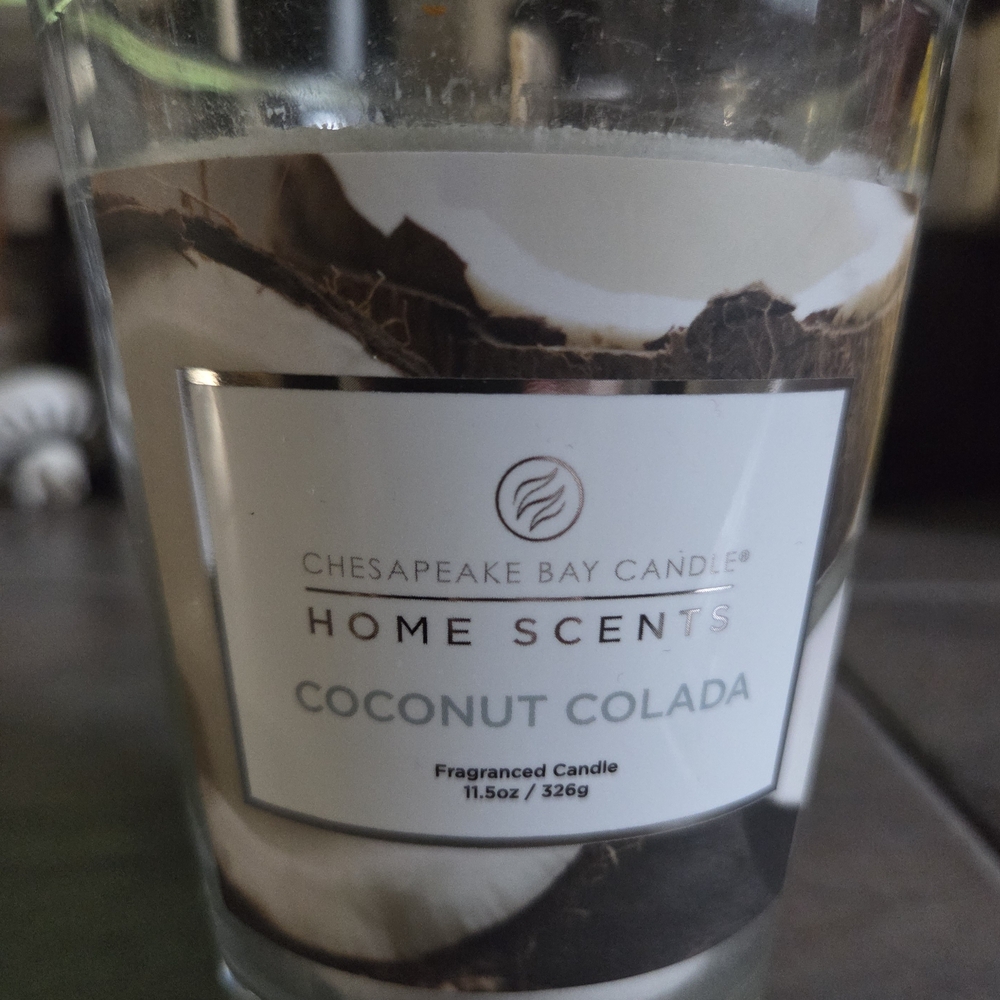 🔺️🆕️🔺️Chesapeake Bay Cream Candle with Decorative Accents